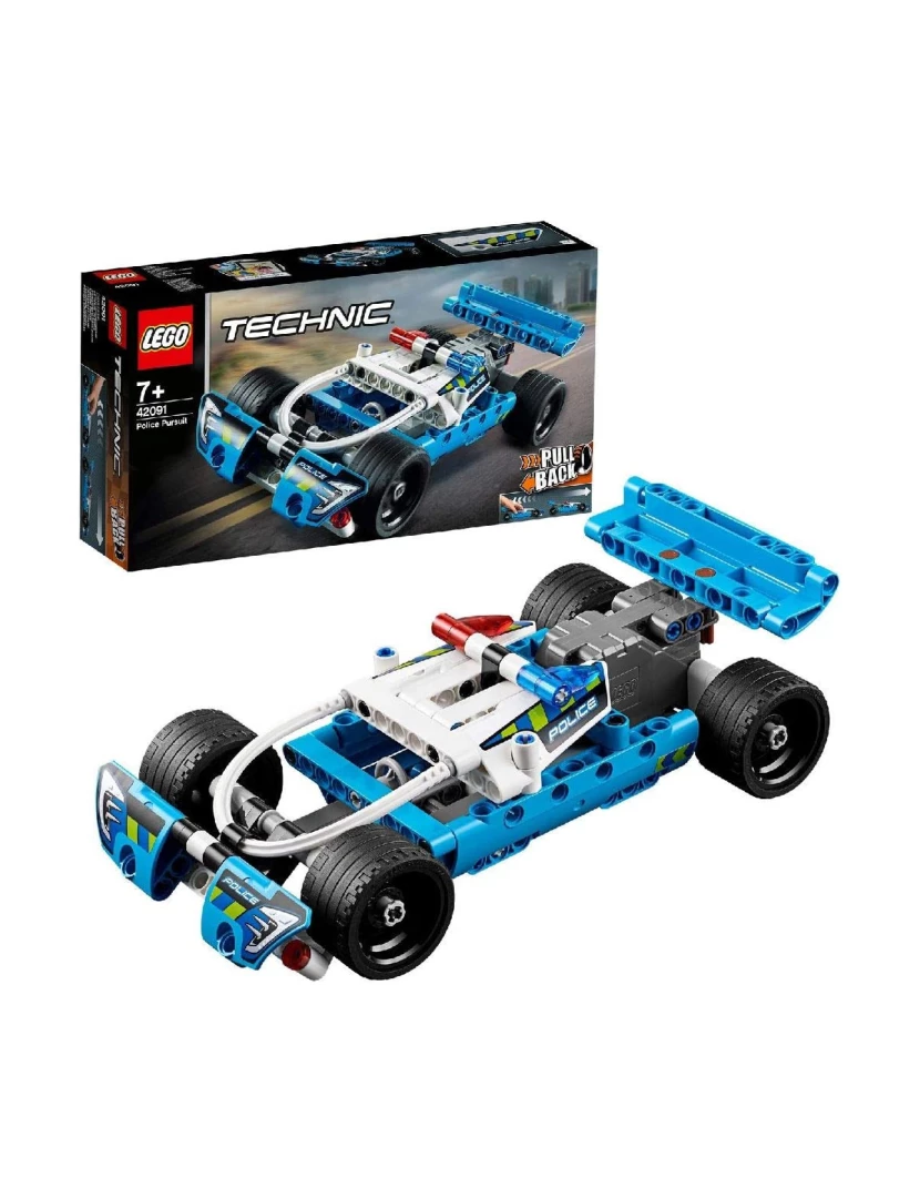 imagem de LEGO Technic 42091 Perseguição Policial1