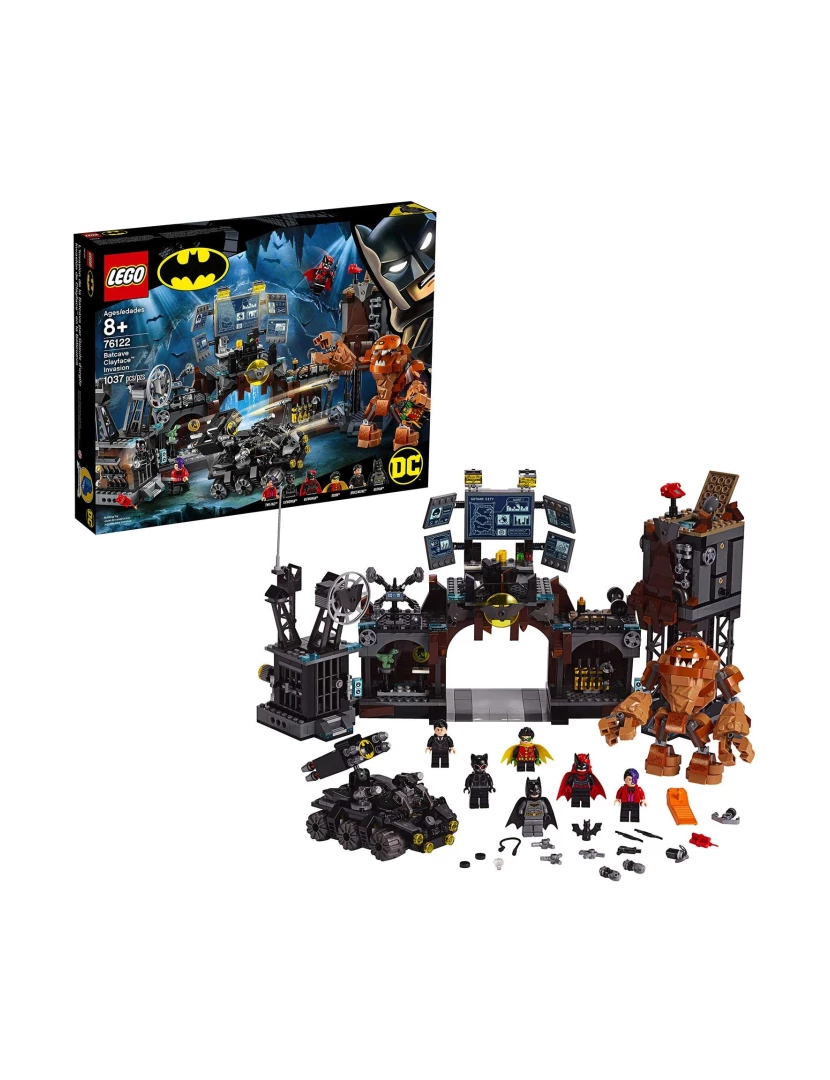 Lego - LEGO Batman 76122 DC Super Heroes - Batcave Clayface Invasion