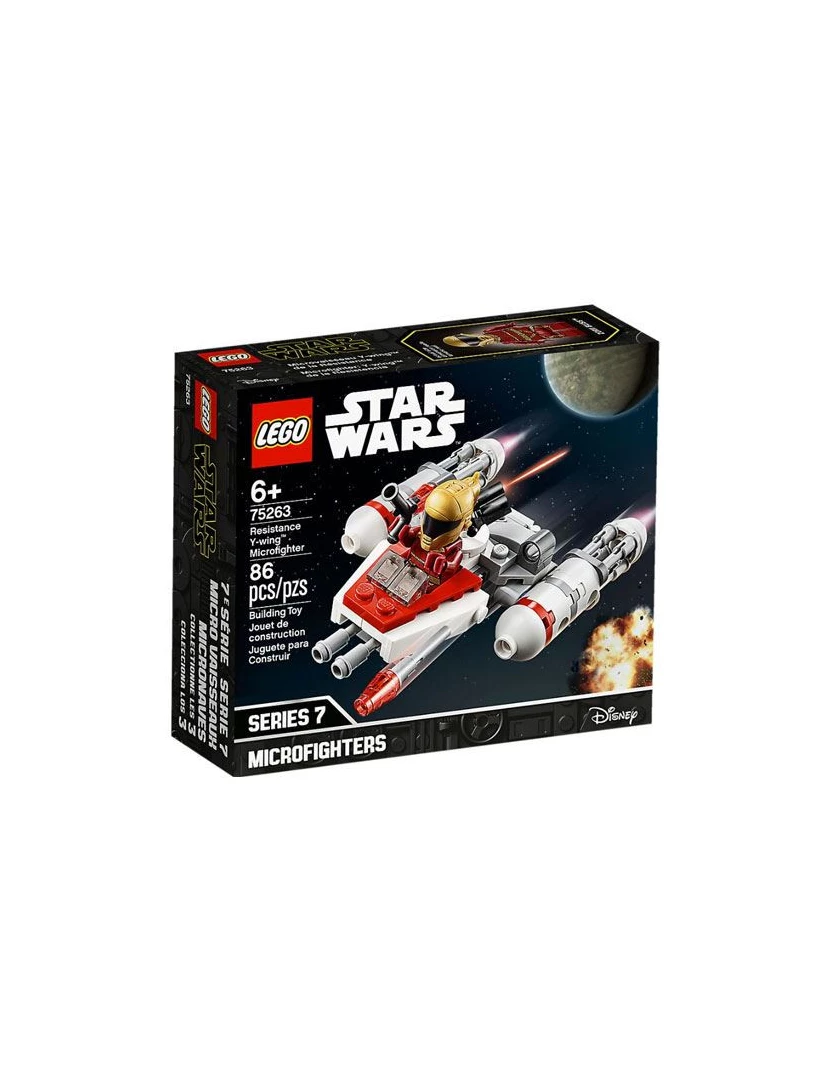 imagem de LEGO Star Wars Episode IX 75263 Microfigher Y-Wing da Resistência1