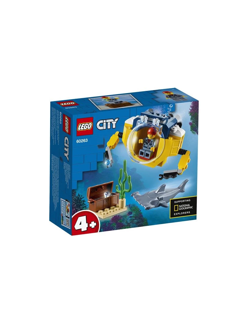 imagem de LEGO City 60263 Minissubmarino Oceânico1