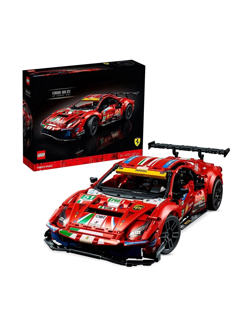 Lego - LEGO Technic 42125 Ferrari 488 GTE “AF Corse #51”