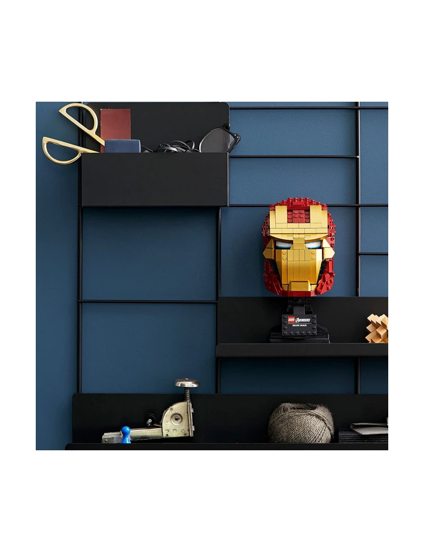 imagem de LEGO Marvel Avengers 76165 Capacete Iron Man5