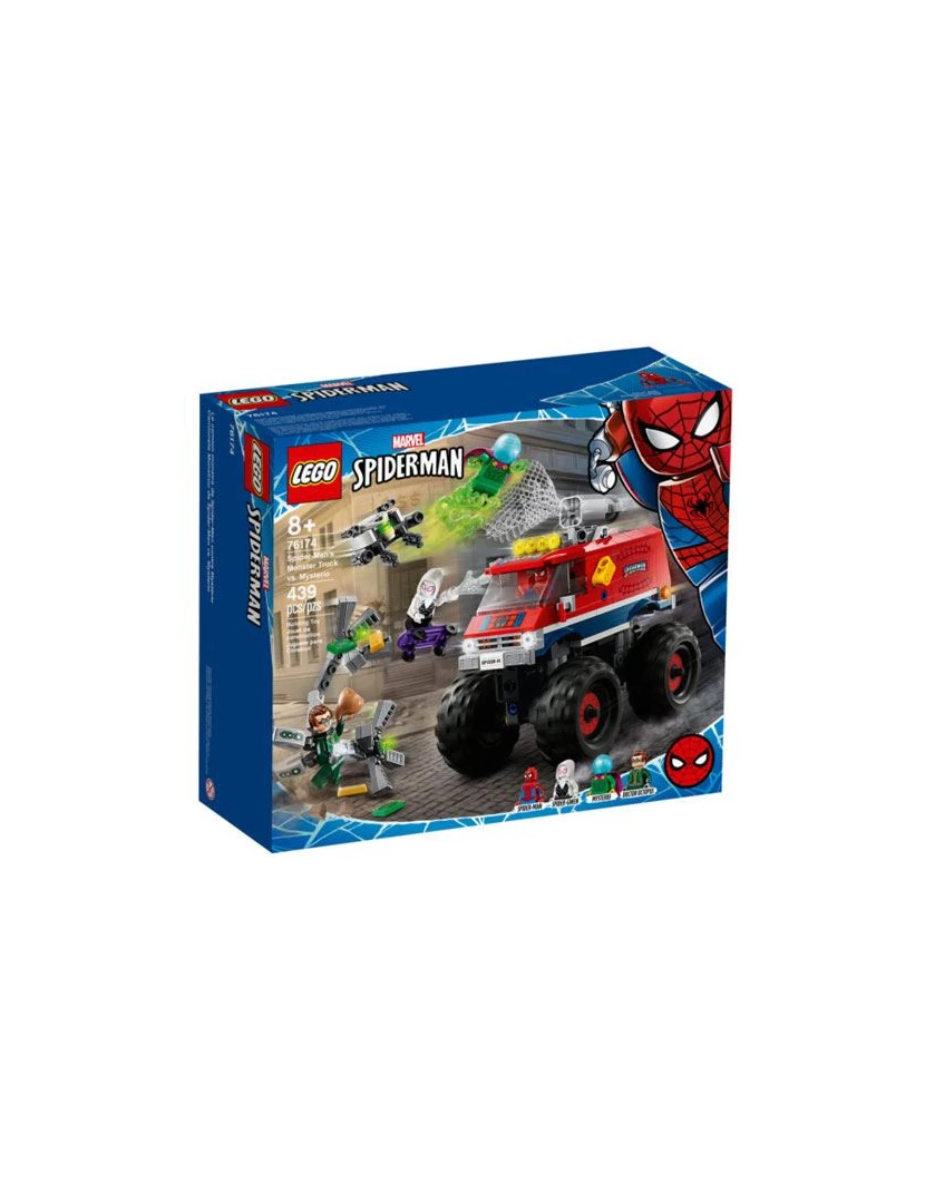 imagem de LEGO Super Heroes 76174 Monster Truck Spider-Man Vs Mysterio1