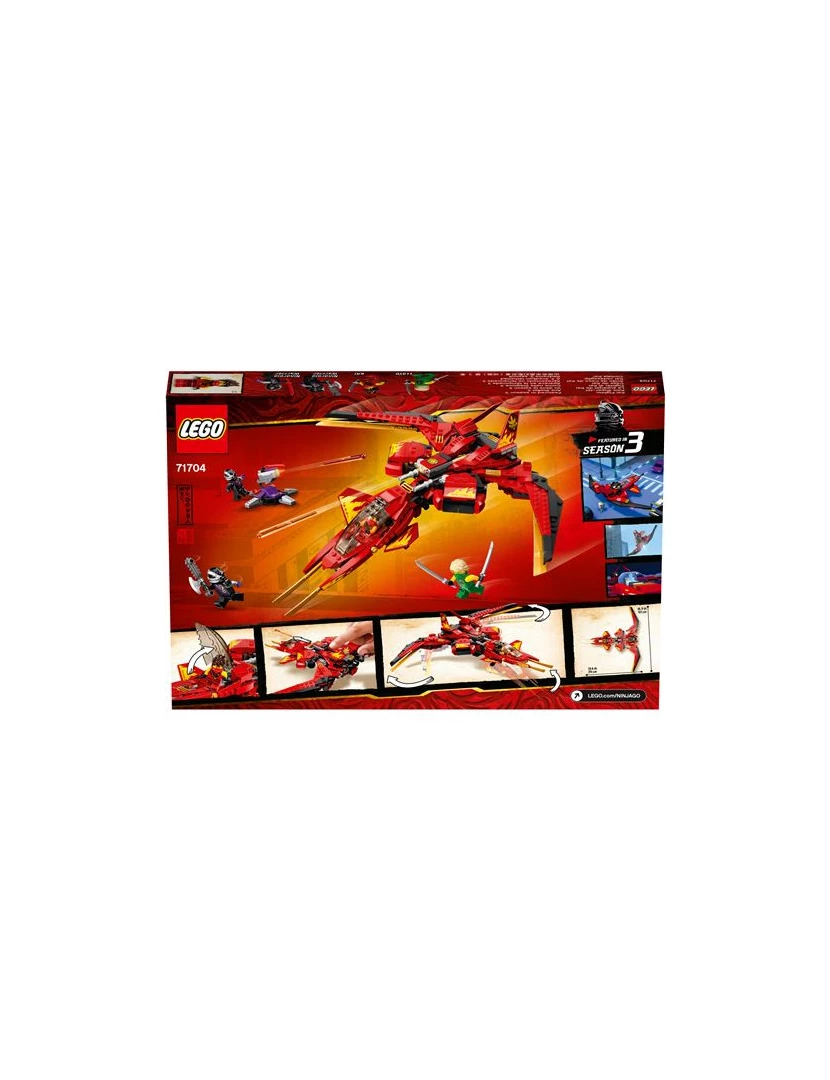 imagem de LEGO Ninjago 71704 Avião De Caça De Kai2