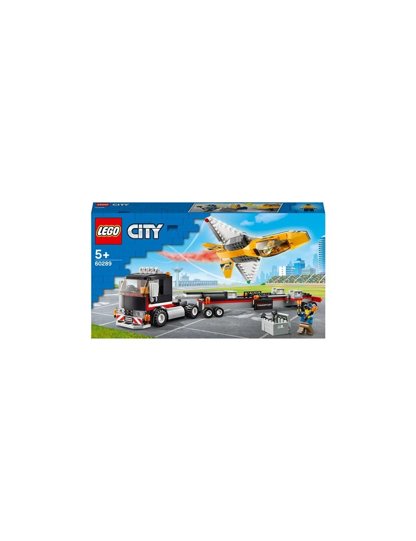 imagem de LEGO City 60289 Transportador Avião Acrobacias Aéreas1