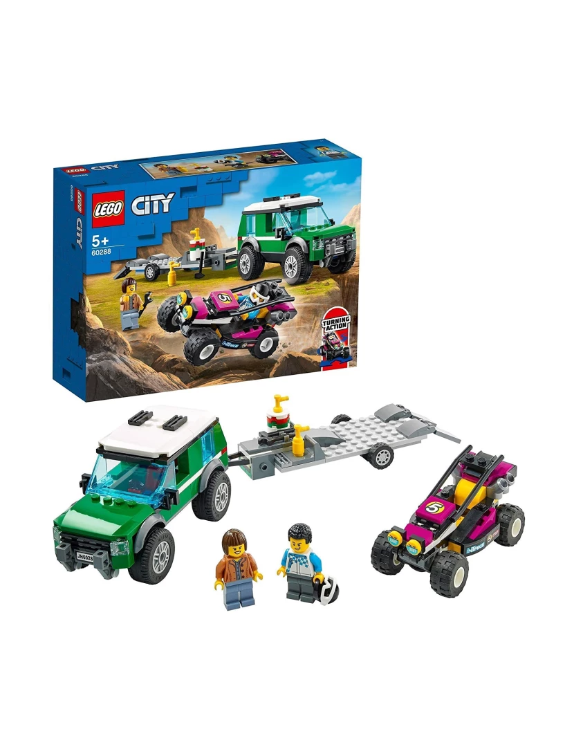 Lego - LEGO City - Transportador De Buggy De Corrida - 60288