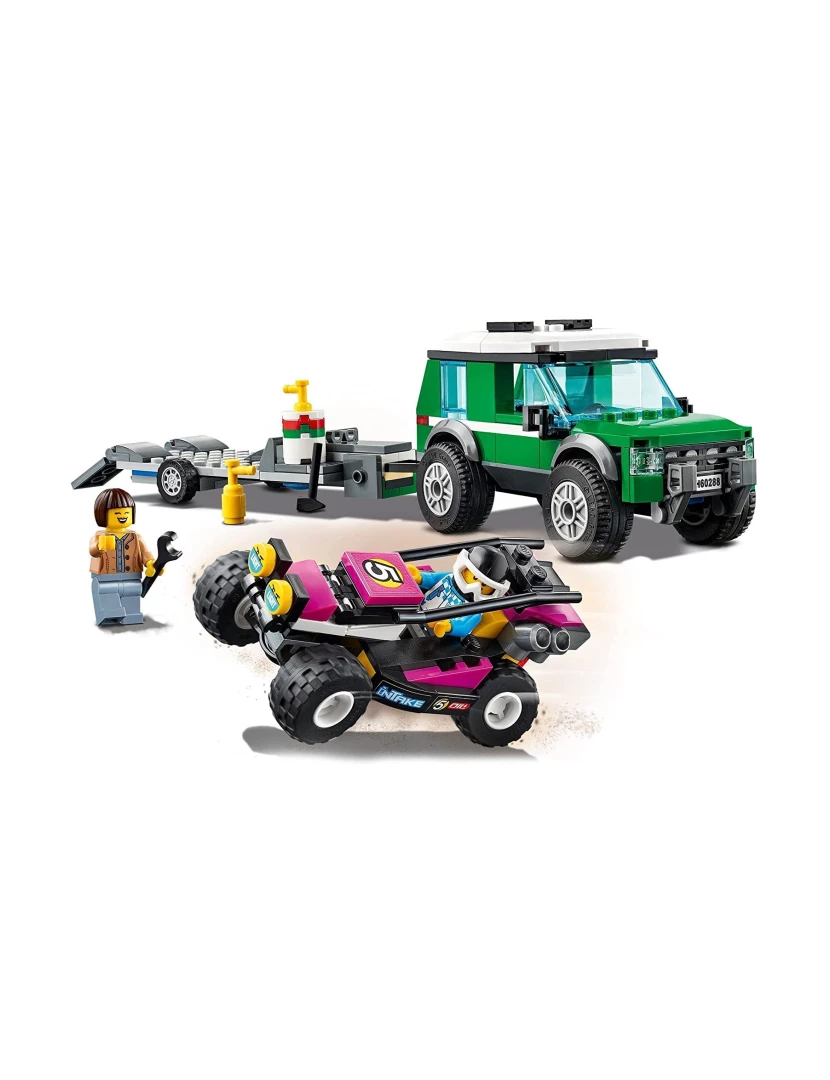 imagem de LEGO City - Transportador De Buggy De Corrida - 602882