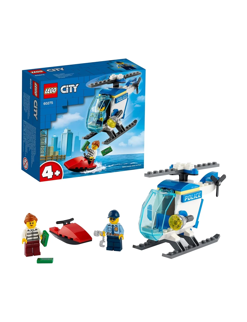 Lego - LEGO City Helicóptero Da Polícia - 60275