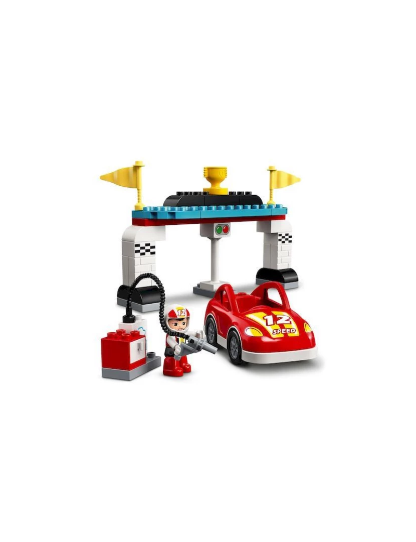 imagem de LEGO DUPLO 10947 Town Carros de Corrida4