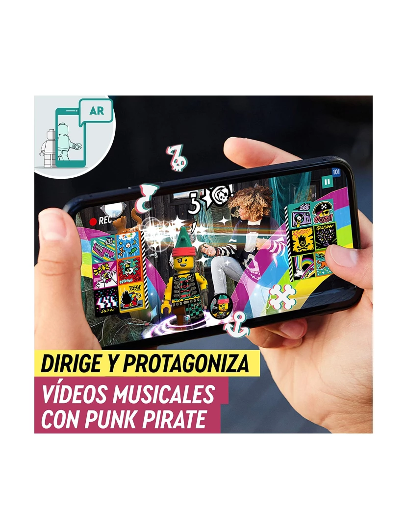 imagem de LEGO Vidiyo Punk Pirate Beatbox - 431032