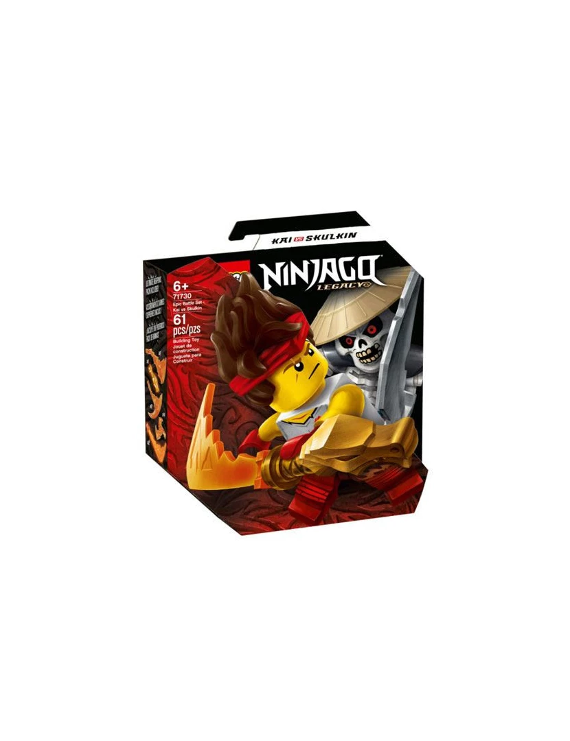 imagem de LEGO Ninjago 71730 Set Combate Kai Vs Skulkin1