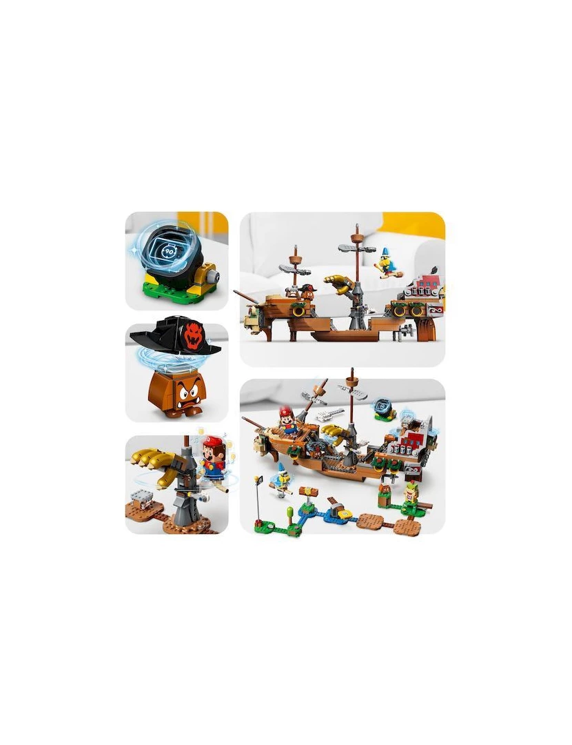 imagem de LEGO Super Mario - Set de Expansão Aeronave do Bowser 713912