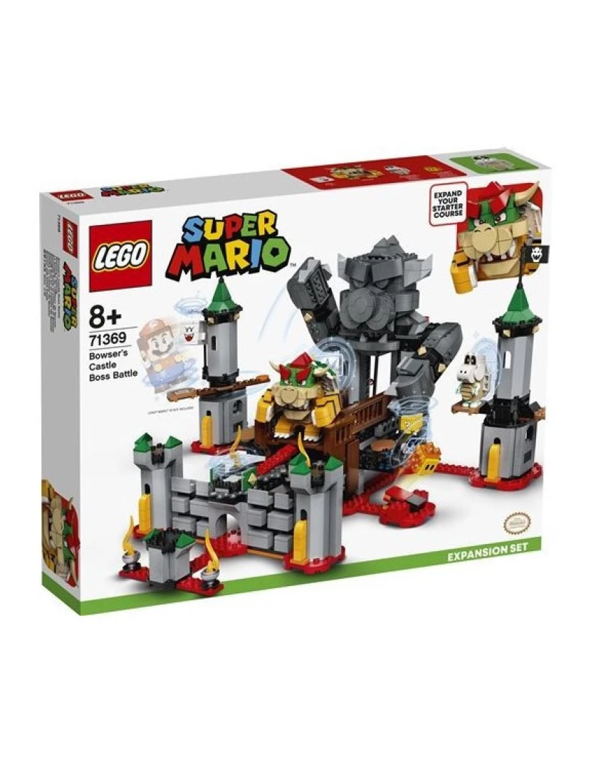 Lego - LEGO Super Mario Bowser's Castle Boss Battle Expansion Set - 71369