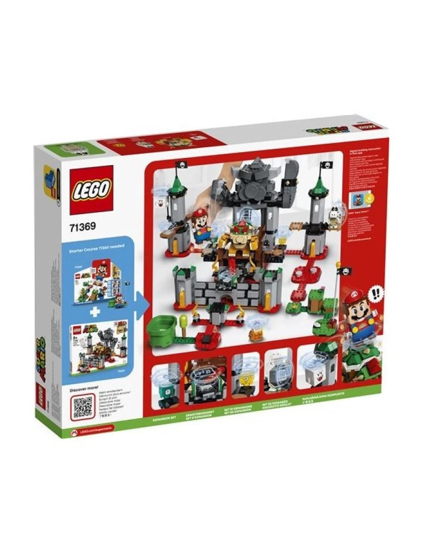 imagem de LEGO Super Mario Bowser's Castle Boss Battle Expansion Set - 713692