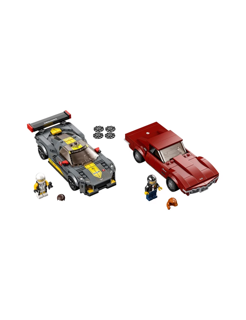 imagem de LEGO Speed Champions Chevrolet Corvette C8.R Race Car e 1968 Chevrolet Corvette - 769032