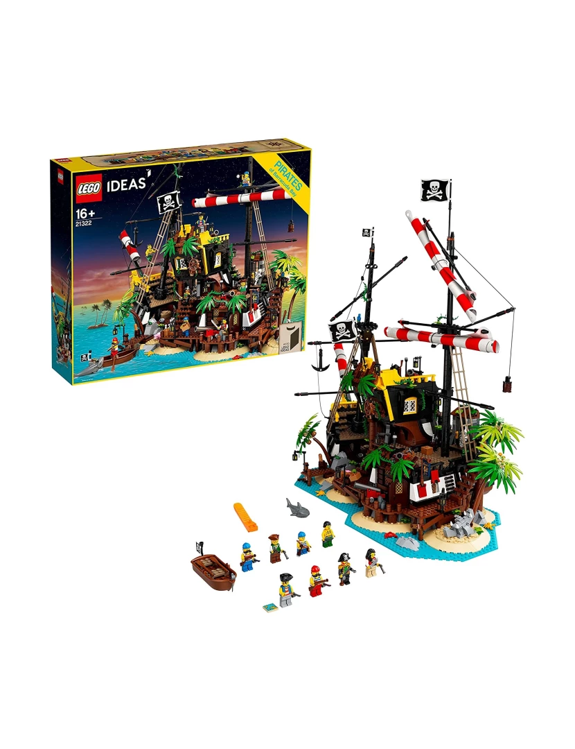 Lego - LEGO Ideas 21322 Os Piratas da Baía da Barracuda