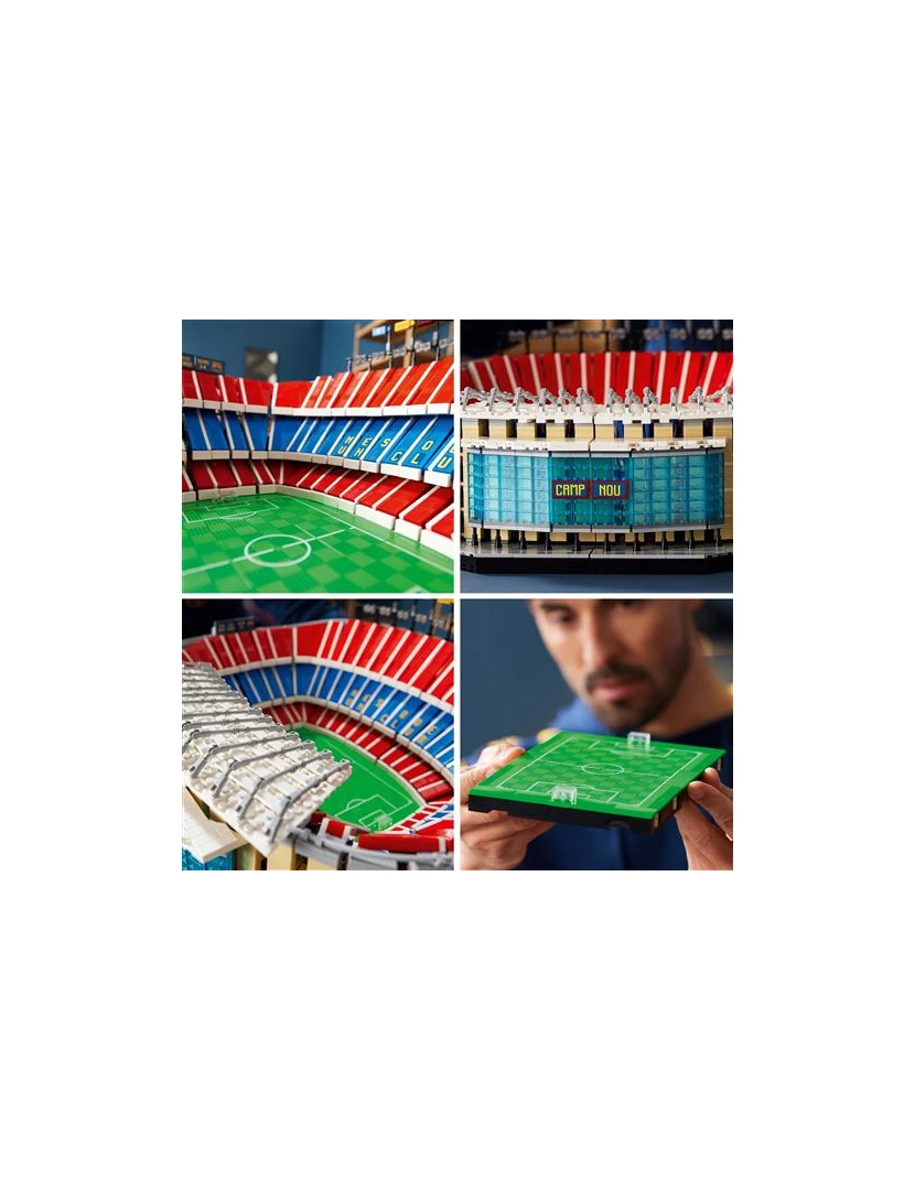 imagem de LEGO Icons 10284 Camp Nou – FC Barcelona5