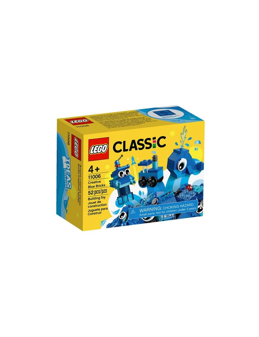 Lego - LEGO Classic 11006 - Peças Azuis Criativas