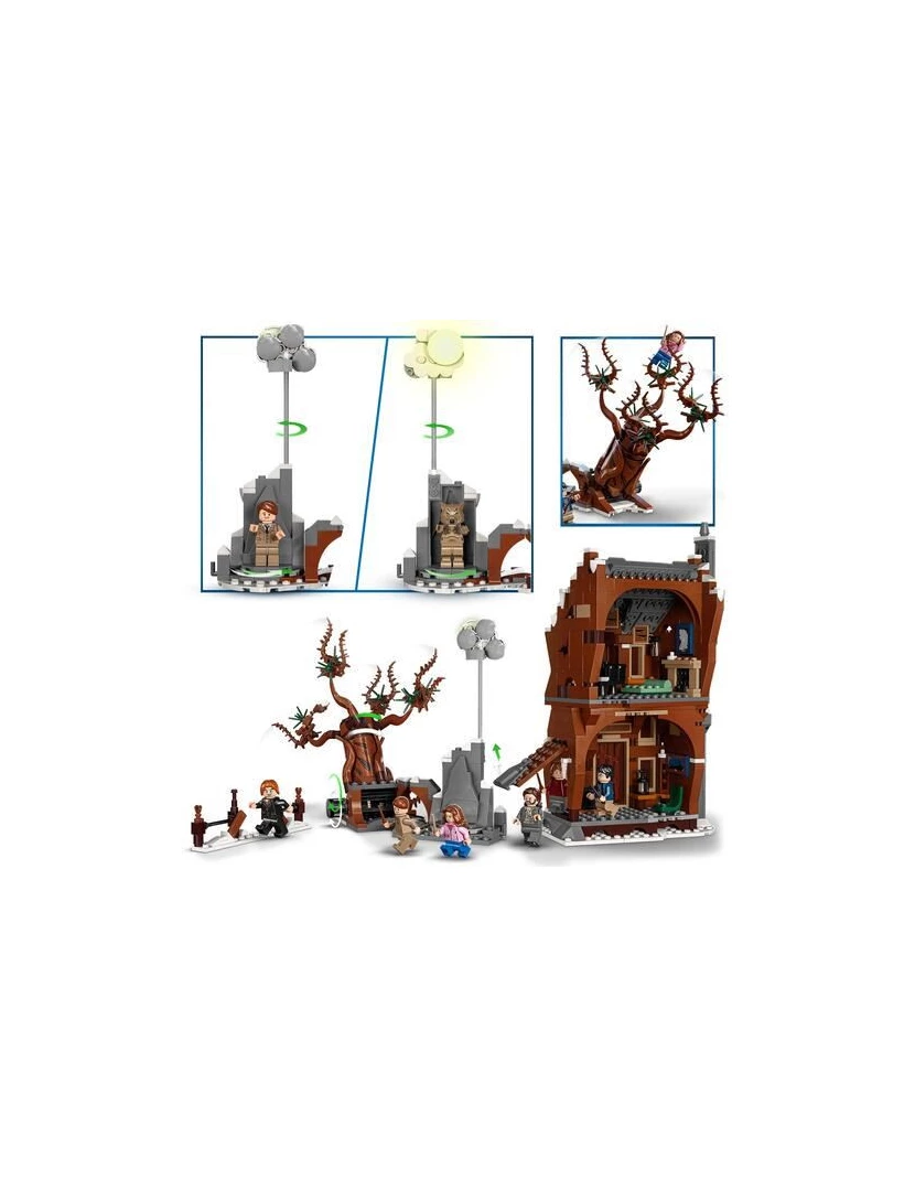 imagem de LEGO Harry Potter 76407 A Cabana dos Gritos e o Salgueiro Zurzidor5