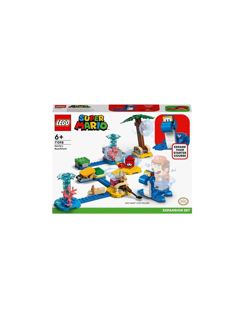 Lego - LEGO Super Mario 71398 - Set de Expansão: Praia da Dorrie