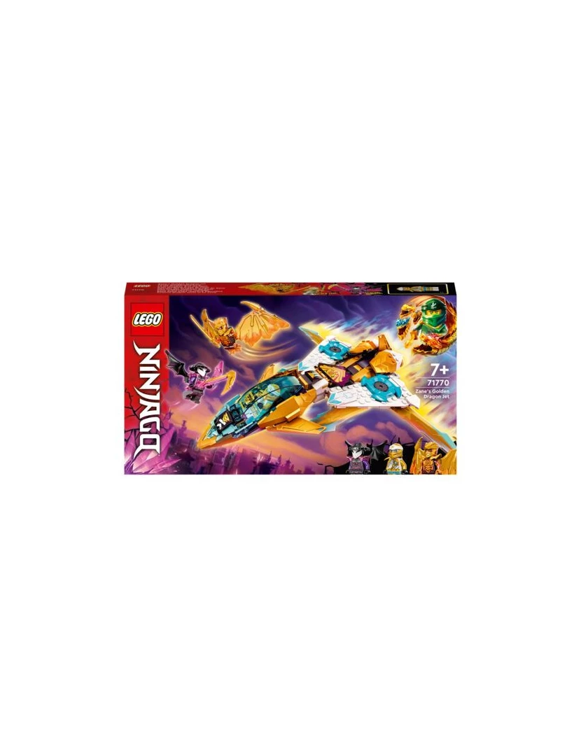 foto 1 de LEGO Ninjago 71770 Jato Dragão Dourado do Zane