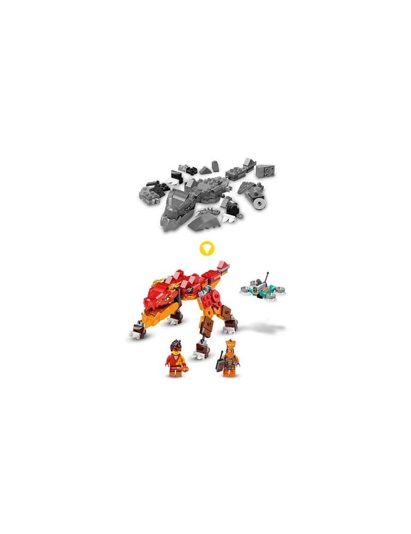imagem de LEGO Ninjago 71762 Dragão do Fogo EVO do Kai5