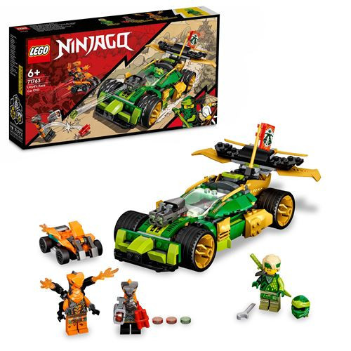 imagem de LEGO Ninjago 71763 Carro de Corrida EVO do Lloyd2