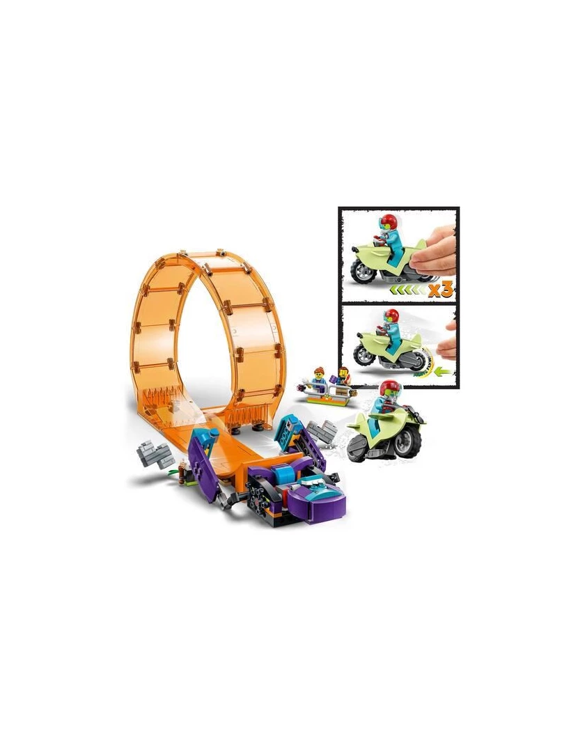 imagem de Lego City Looping Fantastico Do Chimpanze 4