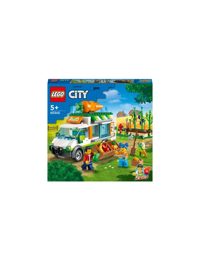 imagem de LEGO City 60345 A Carrinha do Mercado de Agricultores1