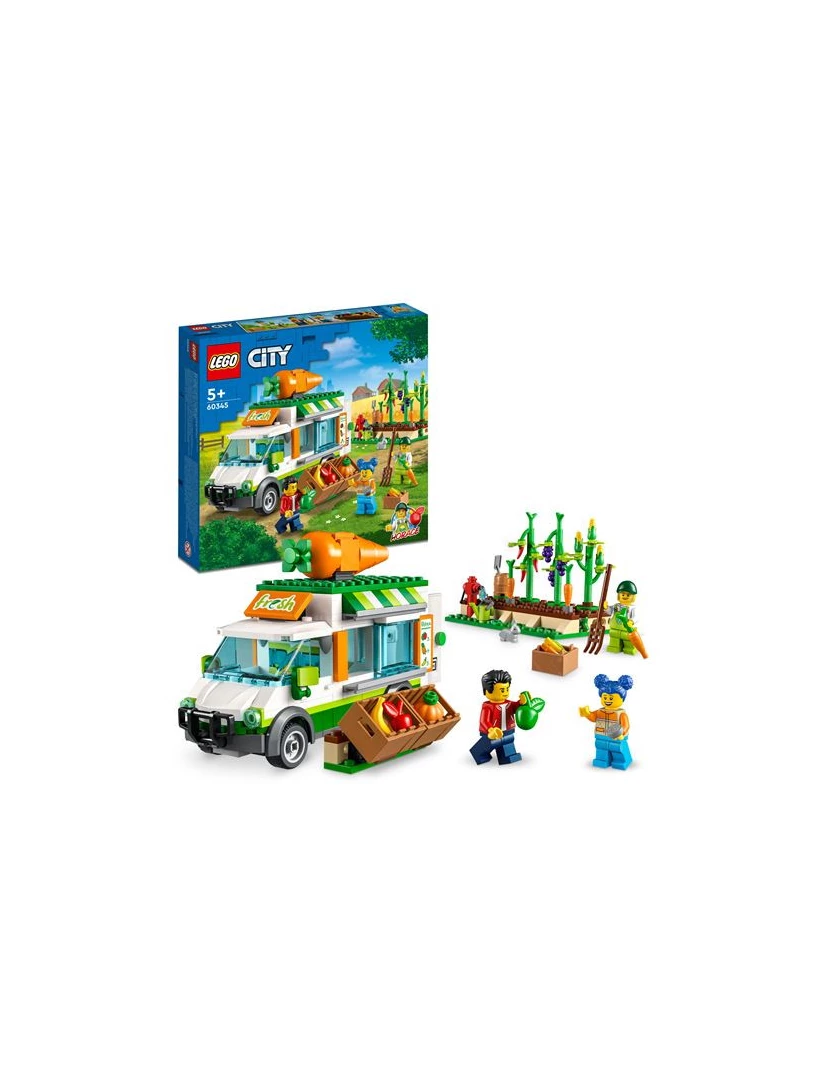 imagem de LEGO City 60345 A Carrinha do Mercado de Agricultores2