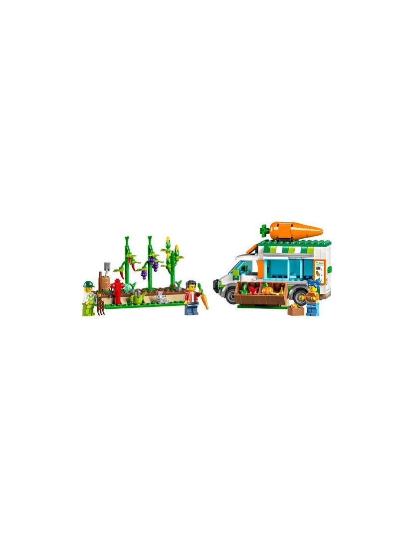 imagem de LEGO City 60345 A Carrinha do Mercado de Agricultores5