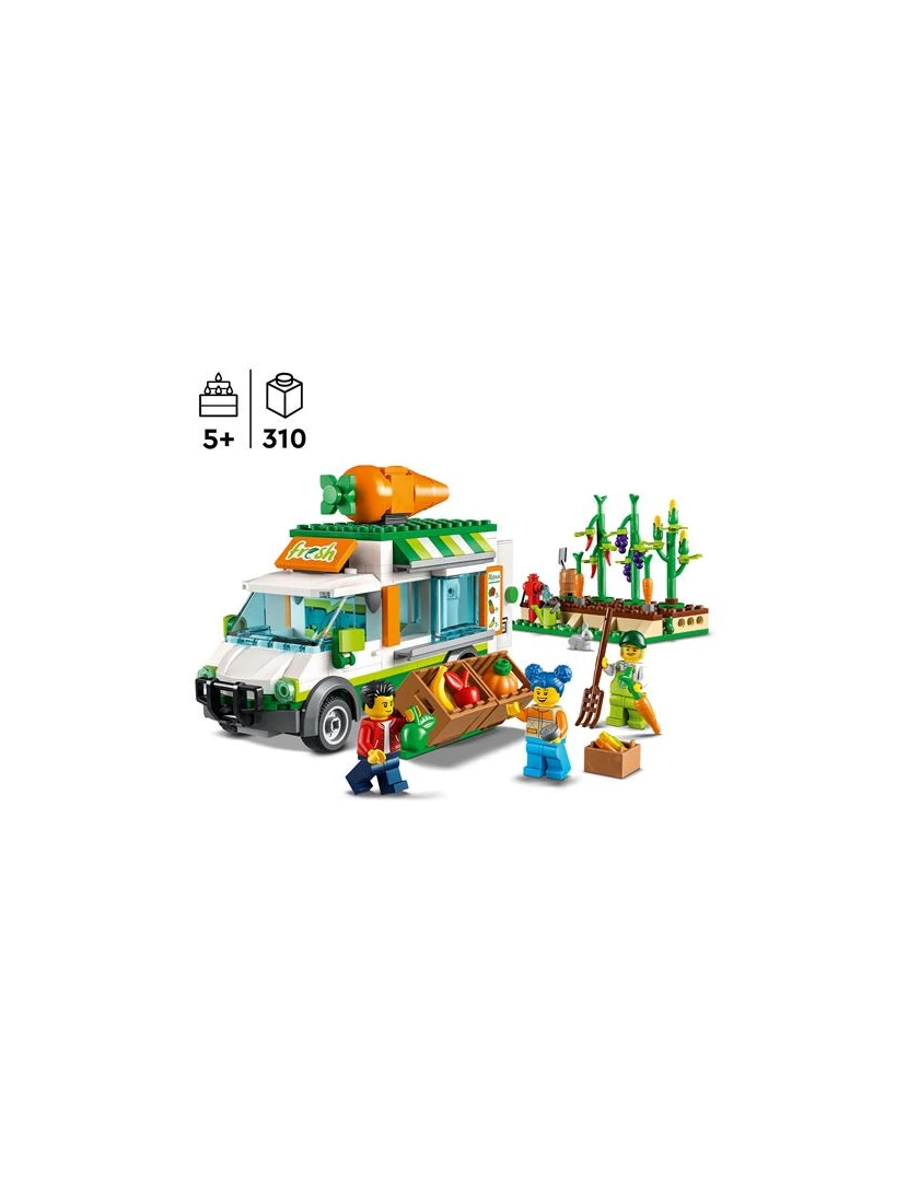 imagem de LEGO City 60345 A Carrinha do Mercado de Agricultores4