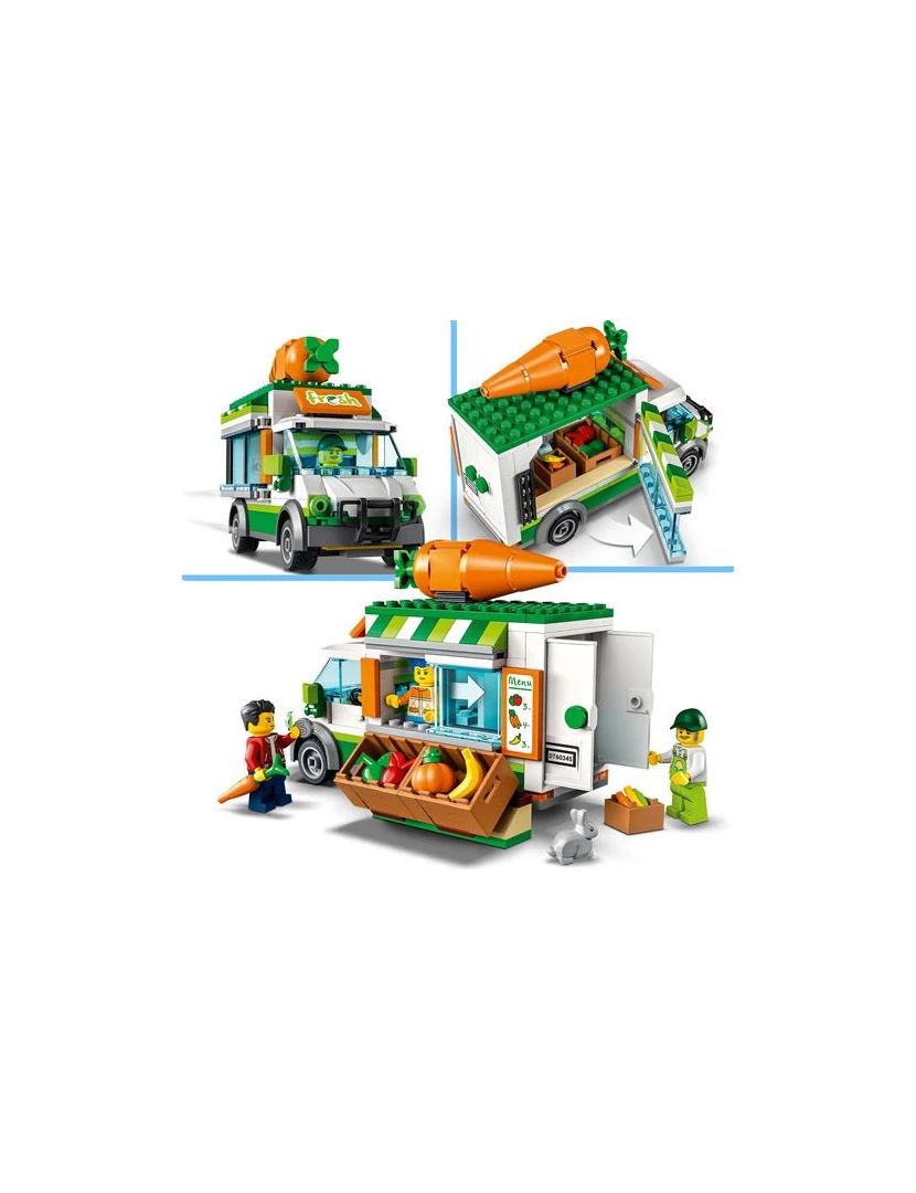 imagem de LEGO City 60345 A Carrinha do Mercado de Agricultores3