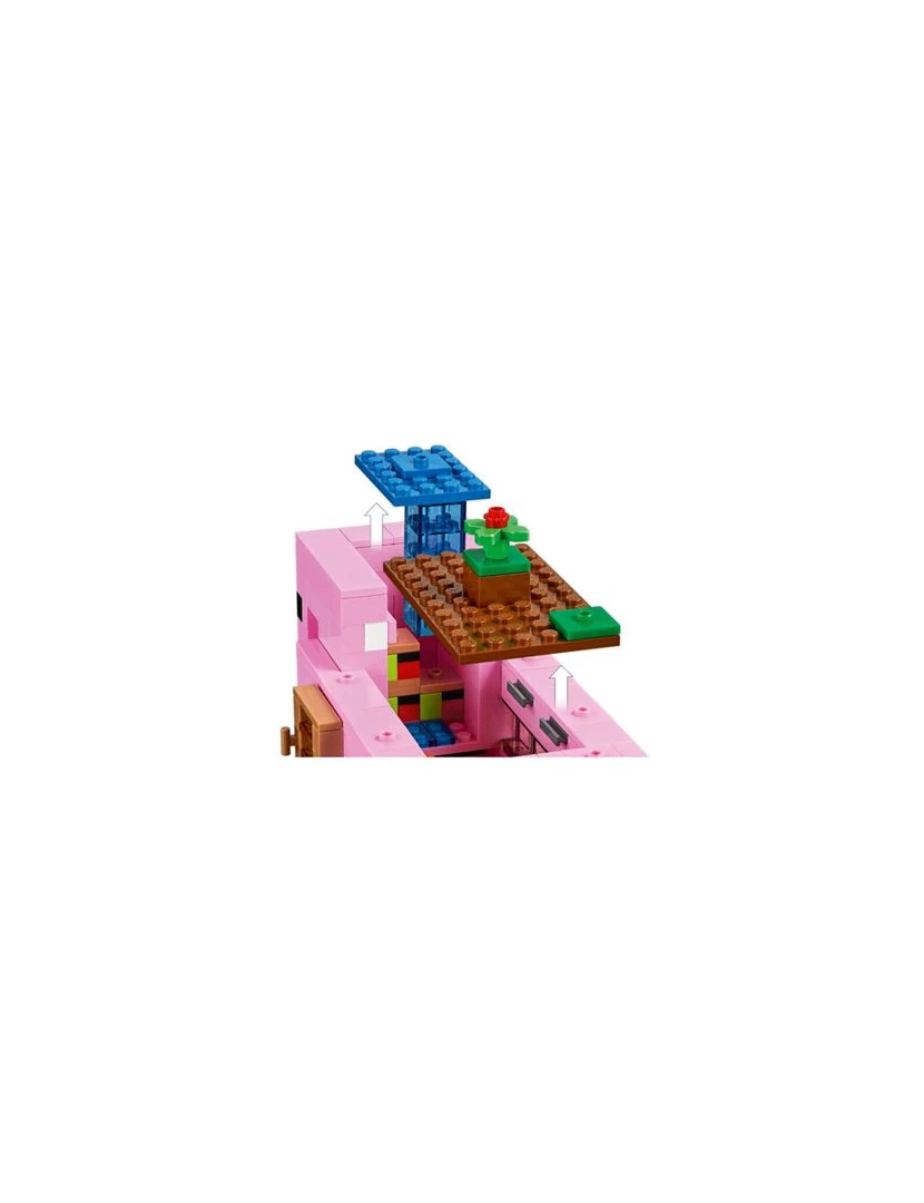 imagem de LEGO Minecraft Casa Do Porco - 211705