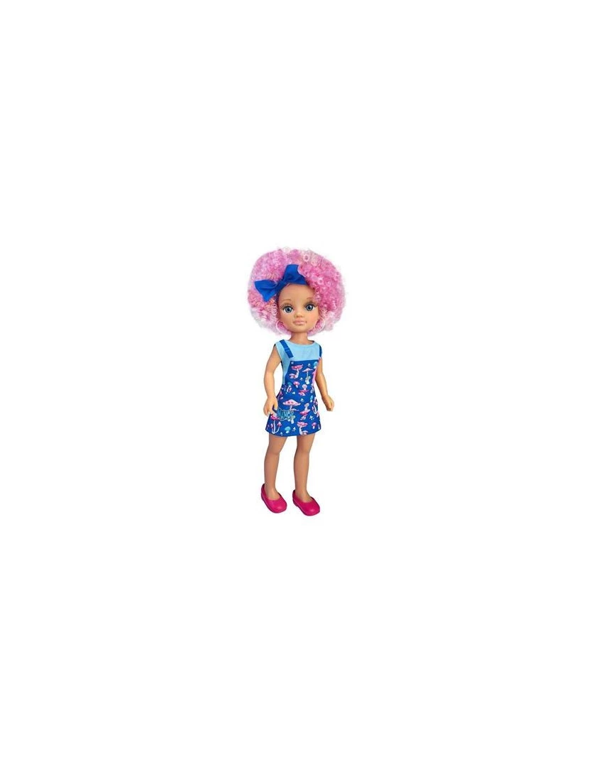 Famosa - Boneca Famosa Nancy Curly Power Pink