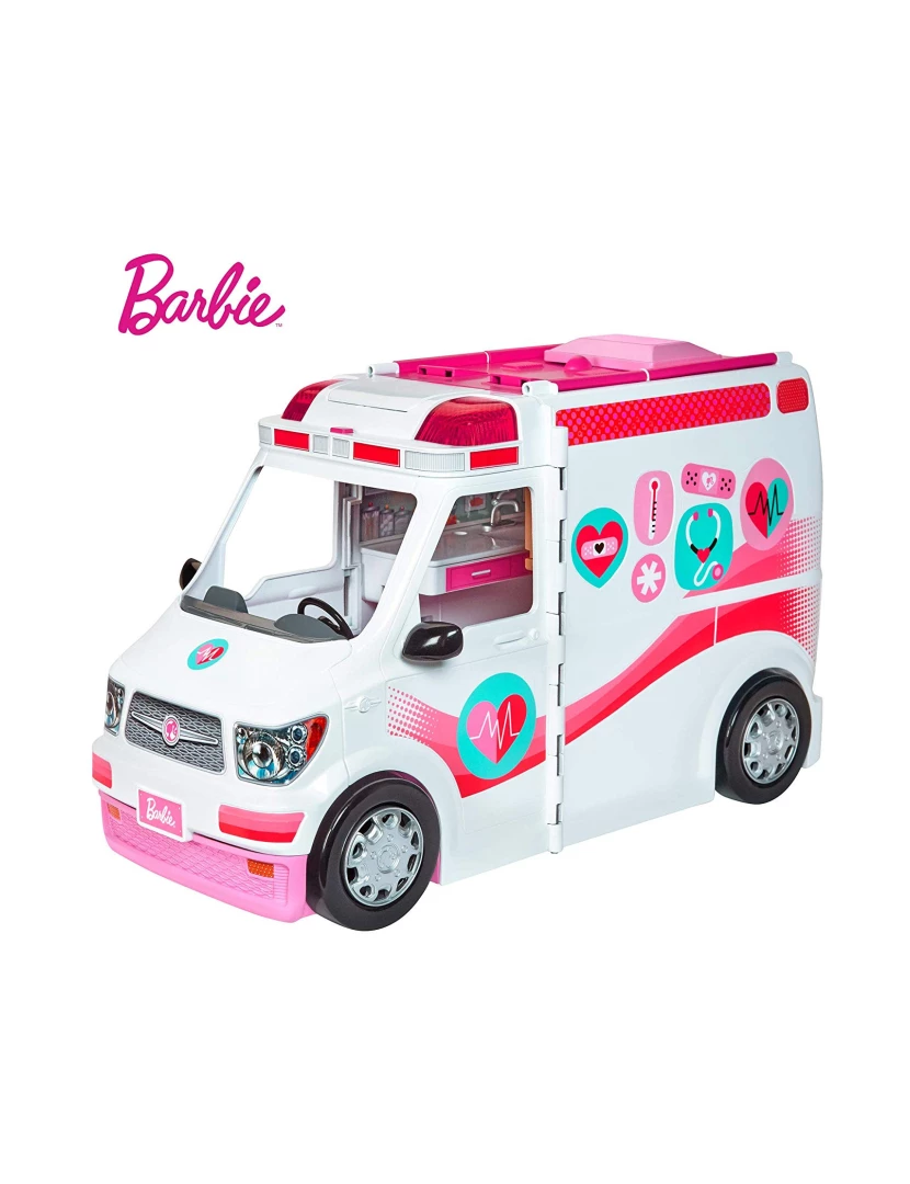 Mattel - Barbie - Ambulância e Hospital 2 em 1
