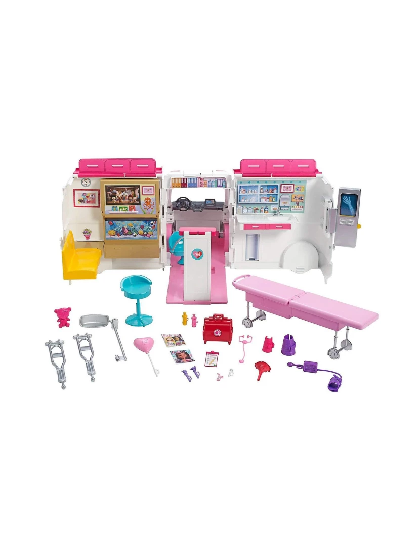 imagem de Barbie - Ambulância e Hospital 2 em 13