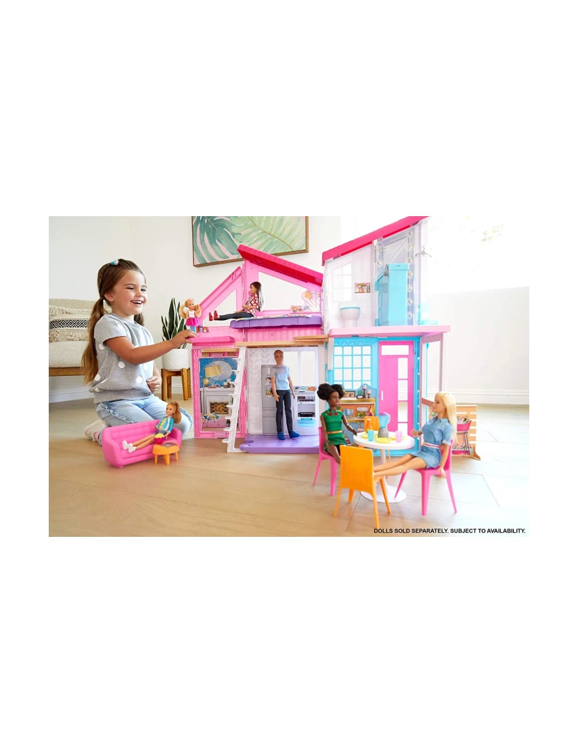 Barbie Casa Em Malibu - Fxg57 - Mattel