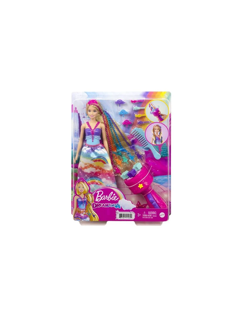 Boneca Barbie Sereia Mattel Dreamtopia - GTF89