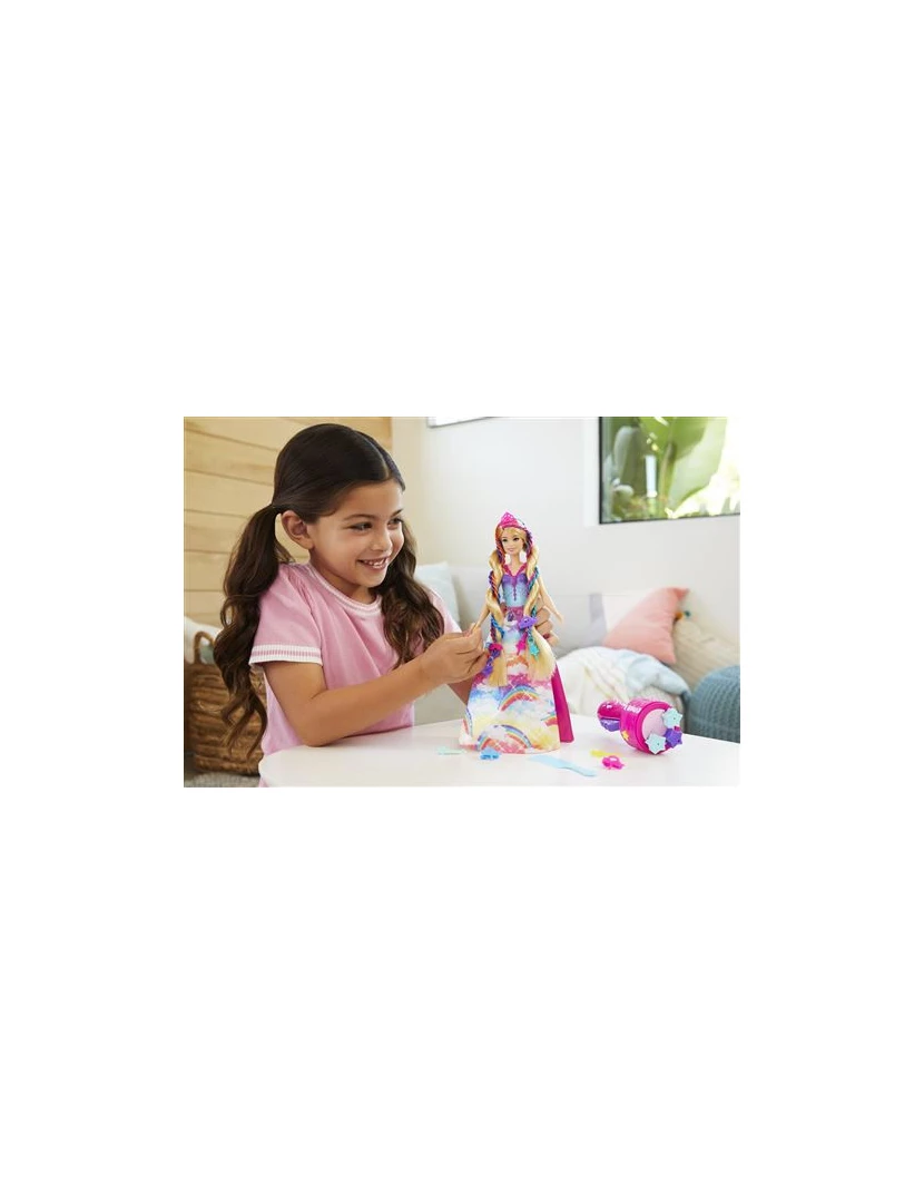 imagem de Mattel Barbie Dreamtopia Tranças Coloridas3