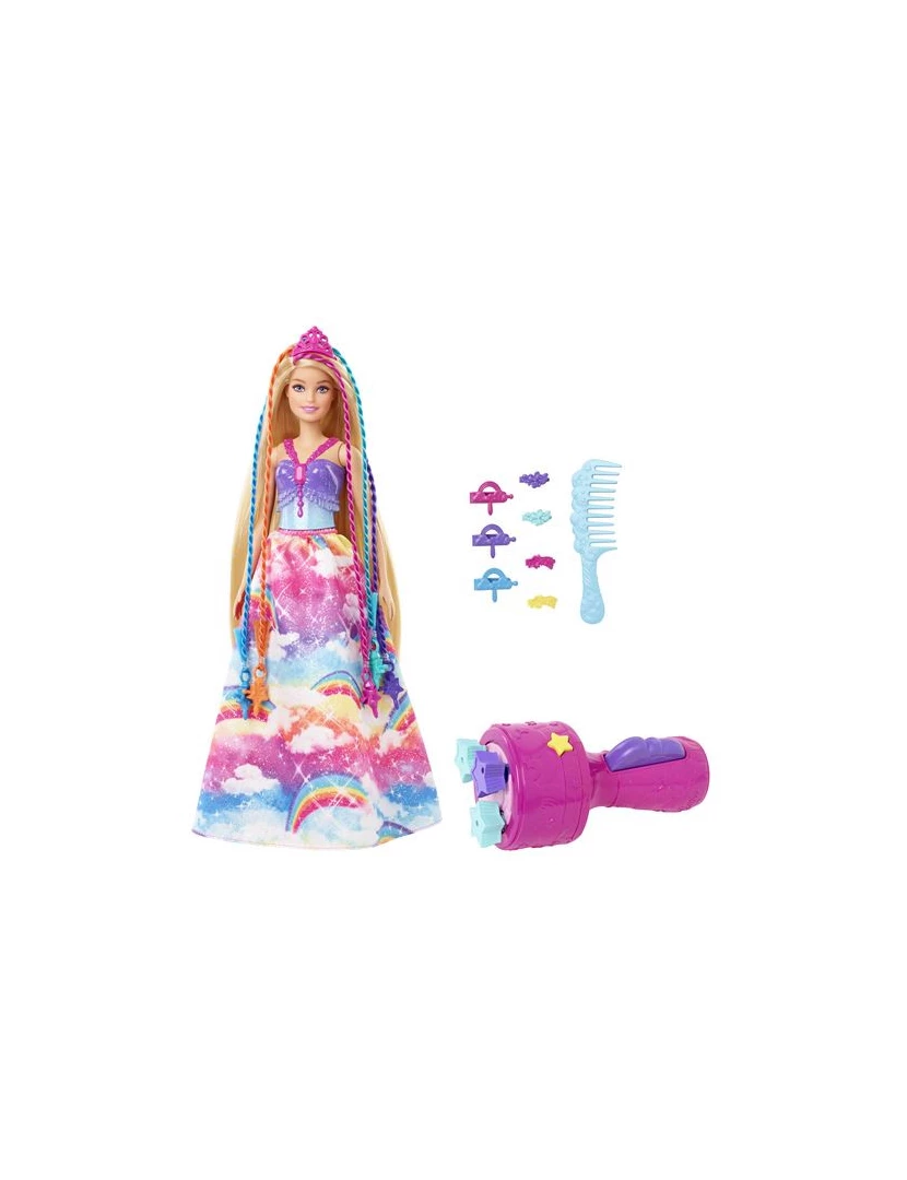 imagem de Mattel Barbie Dreamtopia Tranças Coloridas5