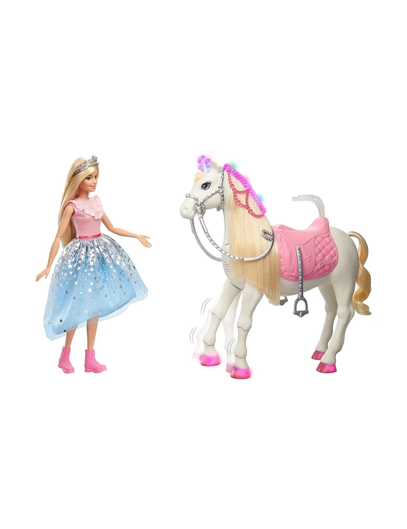 Mattel - Barbie Boneca e Cavalo Princess Adventure