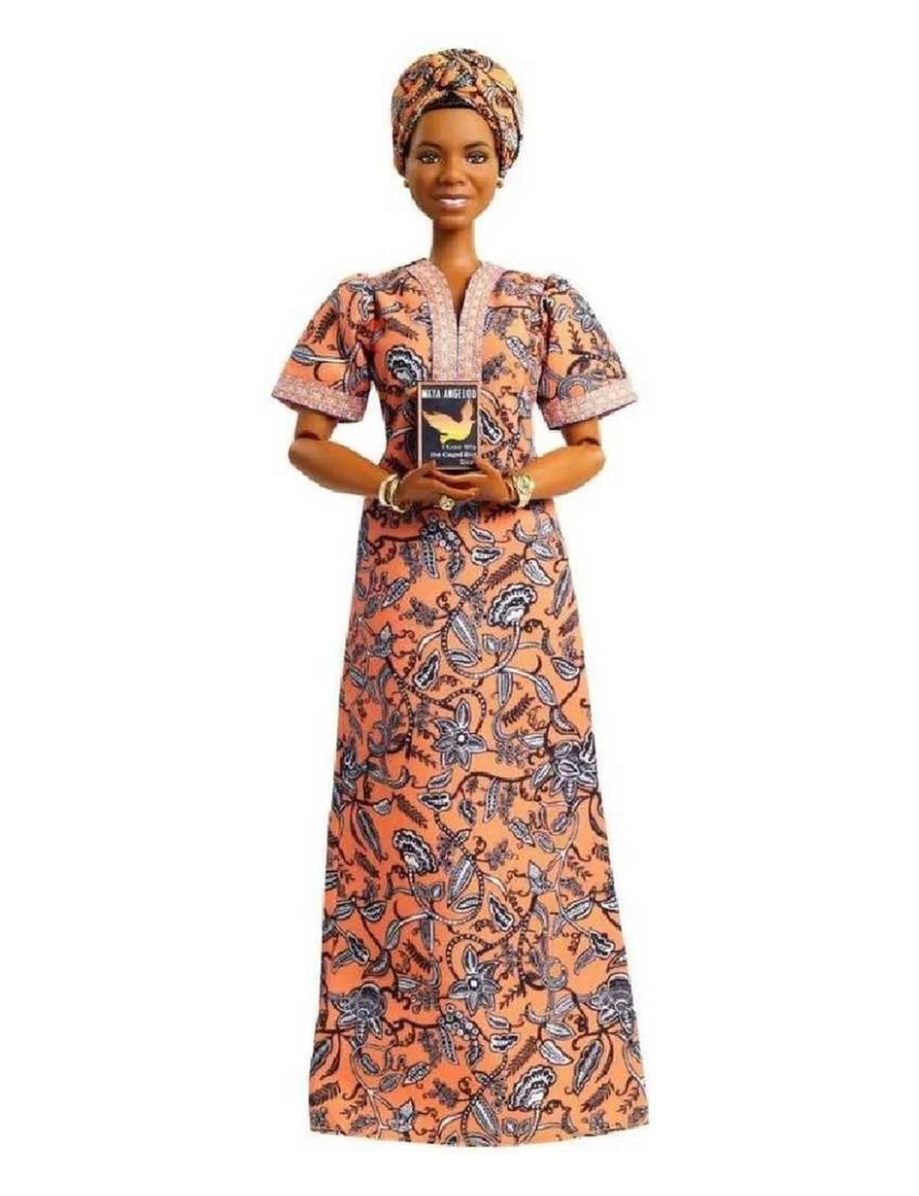 Mattel - Barbie - Maya Angelou - Coleção Mulheres que Inspiram