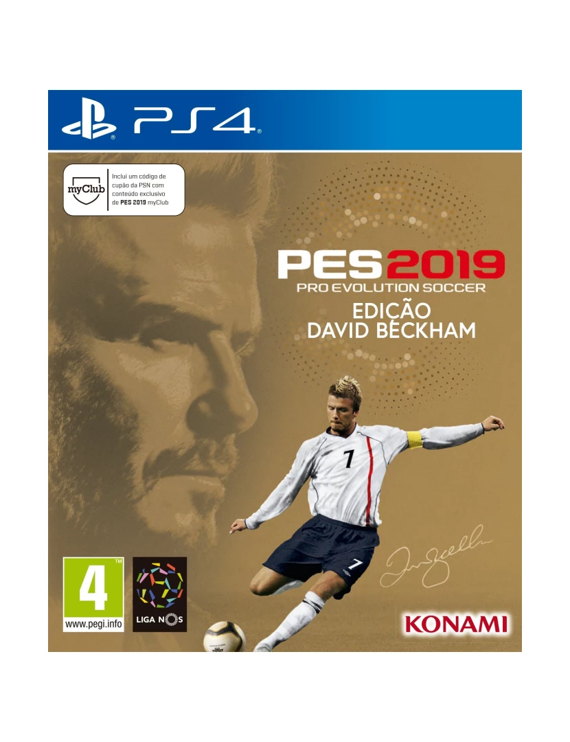 Sony - PES 2019 Edição David Beckham - Pro Evolution Soccer - PS4