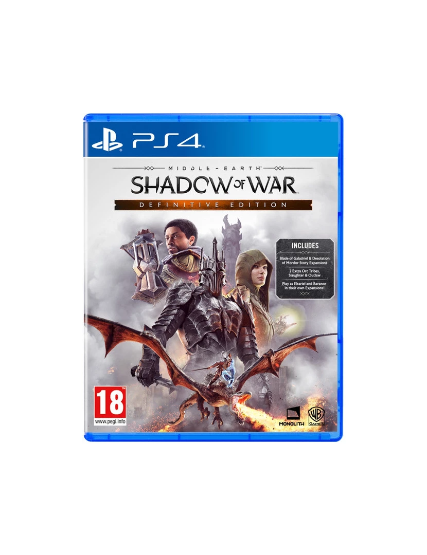 Sony - Shadow of War Definitive Edition - PS4