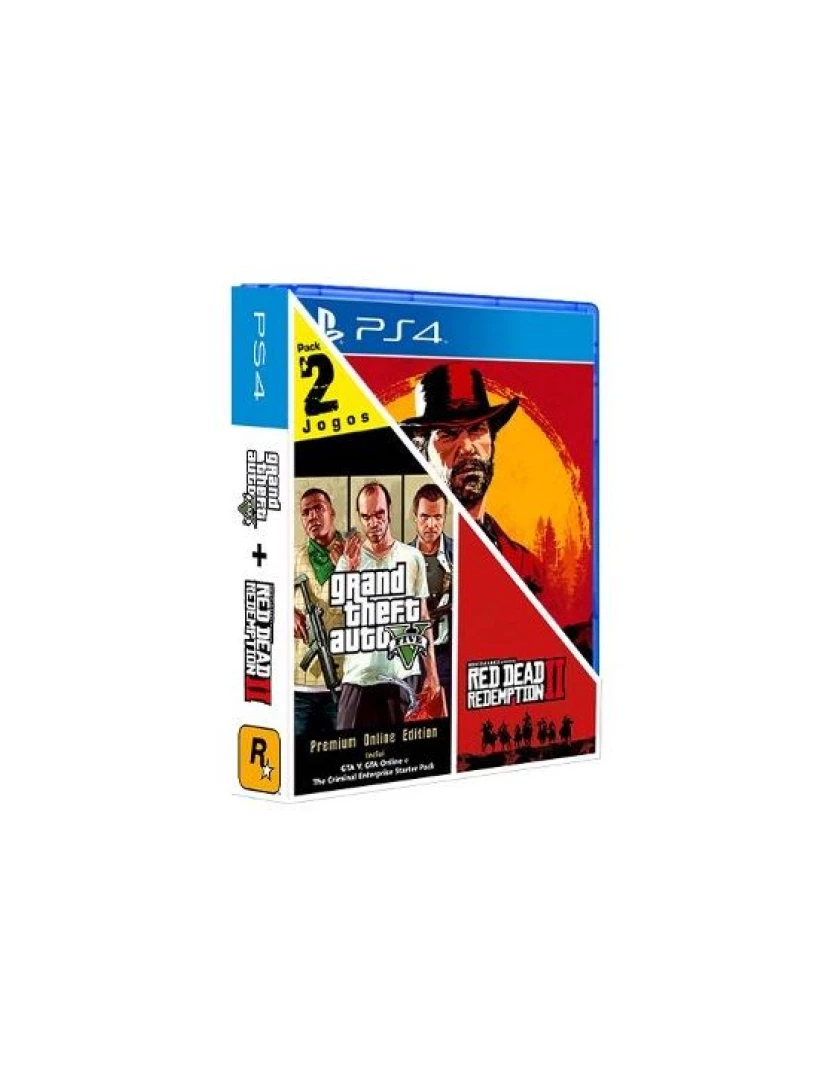 imagem de Jogo Pack GTA V + Red Dead Redemption 2 PS41