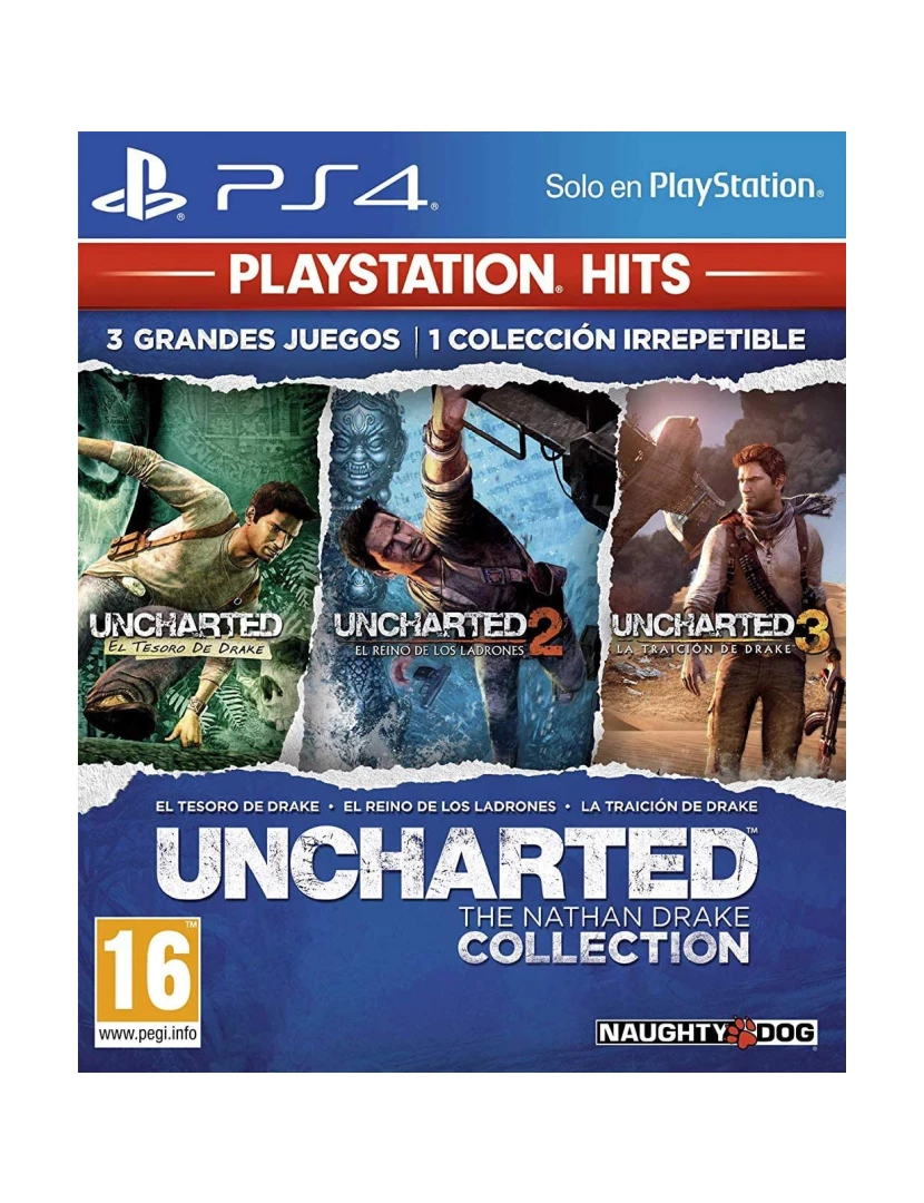 Sony - Jogo PS4 Uncharted Collection Hits Edition