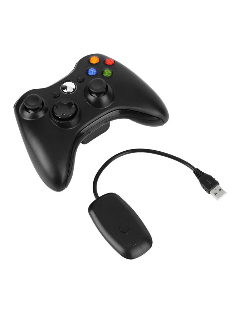 Comando com fios para Xbox 360 microsoft (branco)