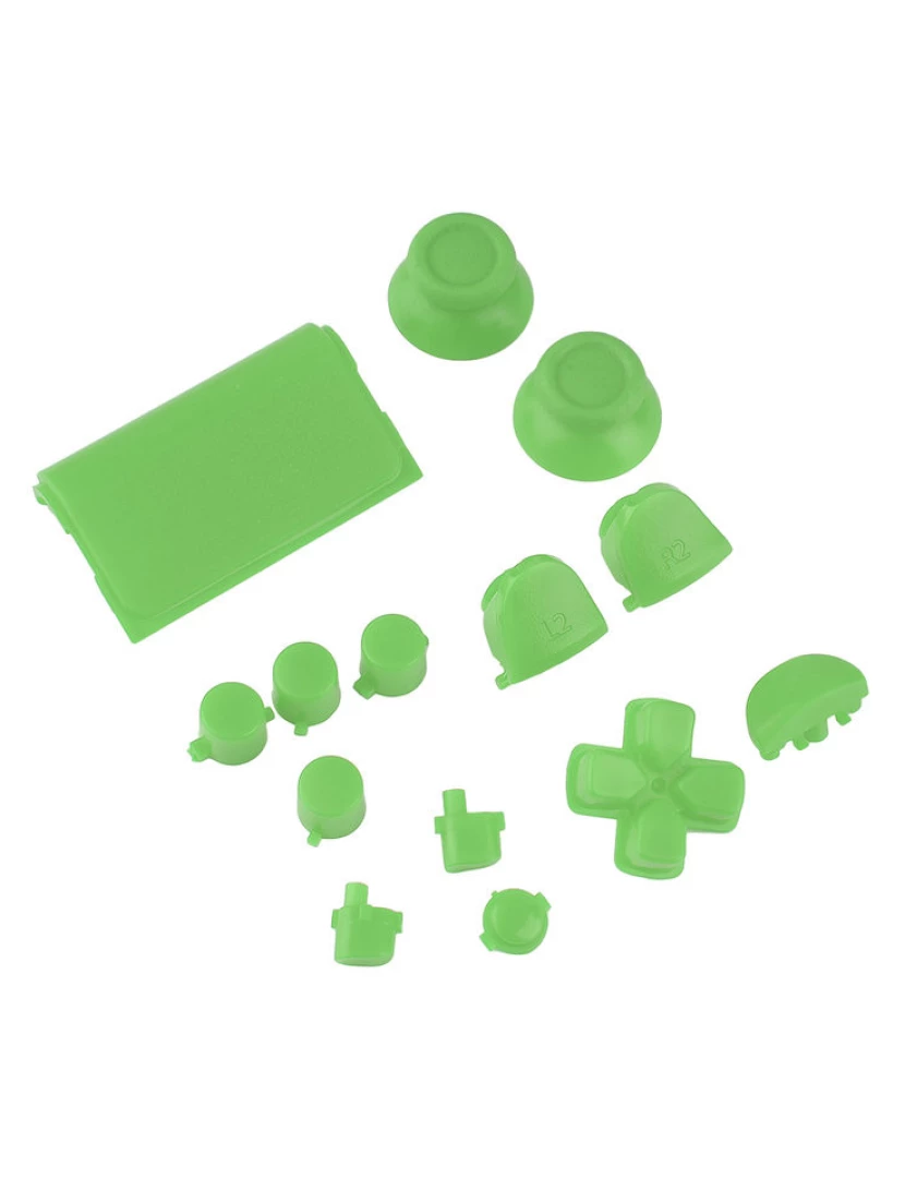 Multi4You - Botões de Substituição Personalizados para PS4 - (Verde) - Multi4you®