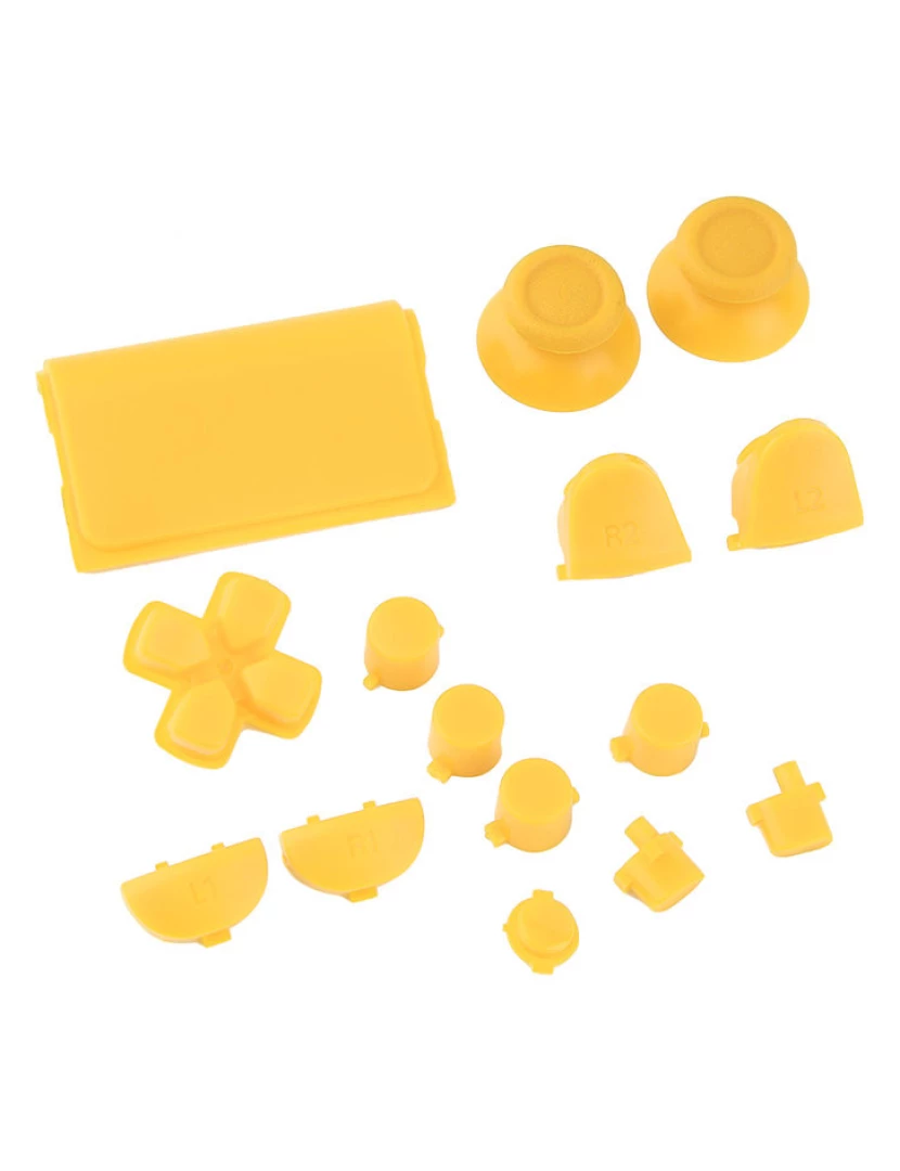Multi4You - Botões de Substituição Personalizados para PS4 - (Amarelo) - Multi4you®